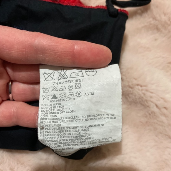 Beautiful mohair/ polyester miu miu vintage mini skirt - Picture 5 of 5